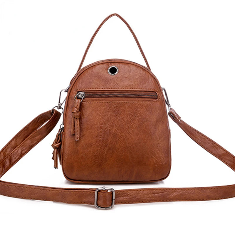 Vintage pequena bolsa de ombro feminina couro macio do plutônio crossbody saco multifuncional saco do mensageiro casual senhora bolsa bolsas de mujer